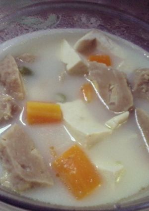 Foto resep Sup Kuah Susu 