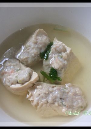 Foto resep Kuah Bakso Tahu Putih