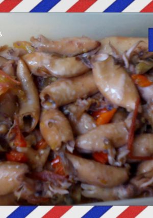 Foto resep Tumis cumi asin favorit suami
