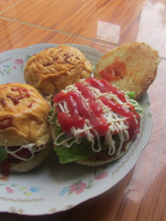 Foto resep mini burger telur