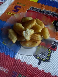 Foto resep singkong isi chesse cream