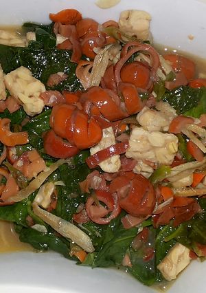 Foto resep Tumis Kulit Melinjo Ndeso