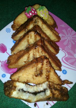 Foto resep roti bekal semangat ♡