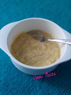 Foto resep MPASI 8m+ : Bubur Oatmeal Jagung Manis