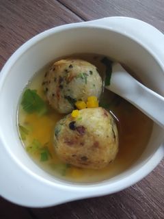 Foto resep Fish Rice Ball for kids