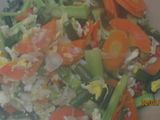 Sayur pelangi sehat dan bergizi