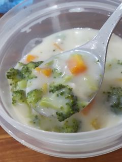Foto resep Brokoli cream soup