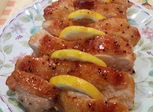 Foto resep Chicken Teriyaki saus Honey Lemon