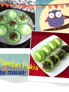 Foto resep Kue Pukis Pandan