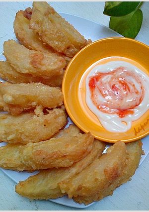 Foto resep KENTANG GORENG TEPUNG maknyus