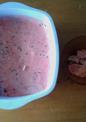 Foto resep es krim pisang sanggar rasa strawberry