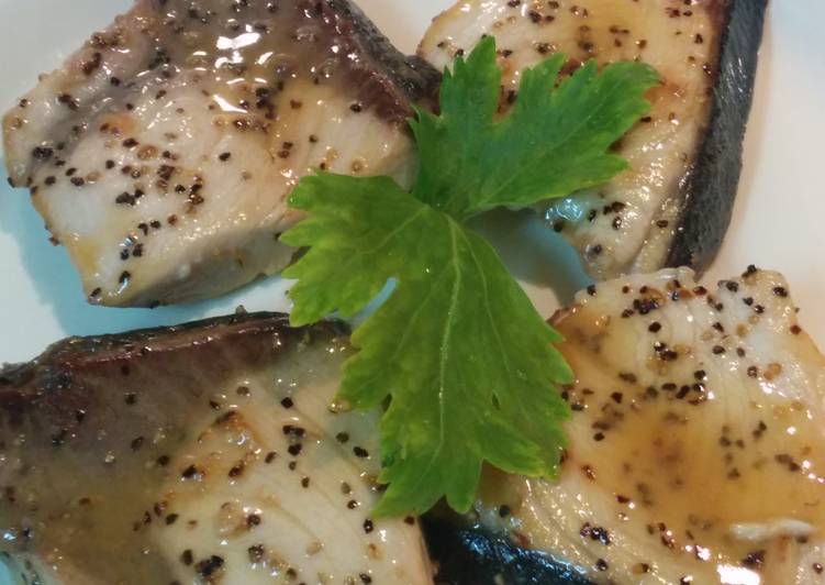 Ikan Kakap Panggang saus Lemon