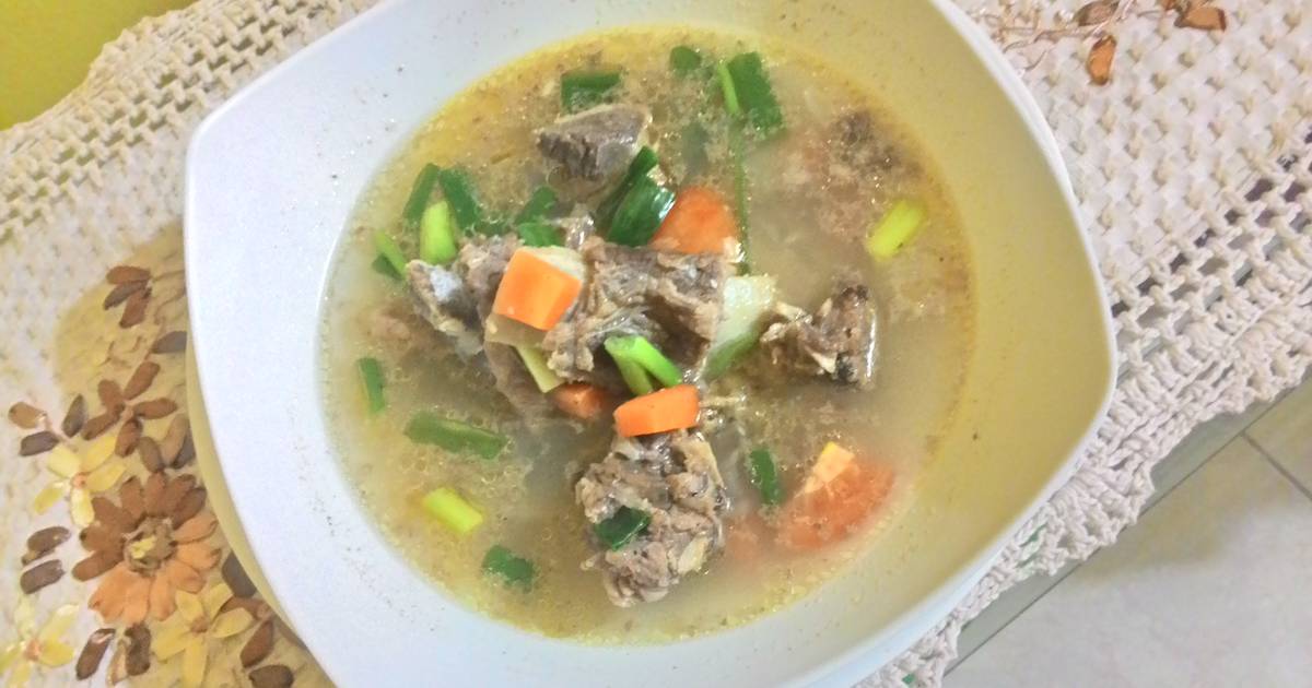 Resep Sup Tulangan Daging Sapi Sip oleh AyuChokladfactory Cookpad