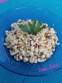 Foto resep Orak Arik Telur Tahu Keju
