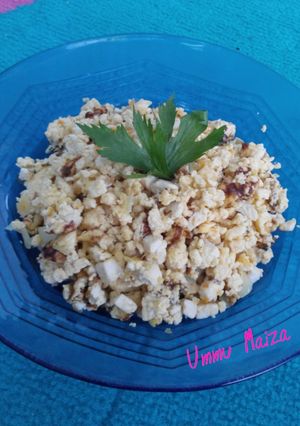 Foto resep Orak Arik Telur Tahu Keju
