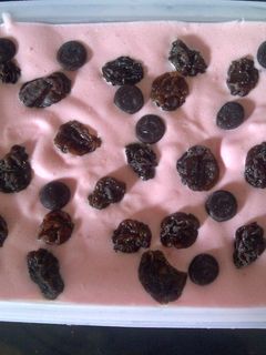Foto resep es krim strobery