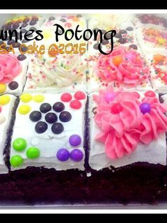 Foto resep Brownies Potong