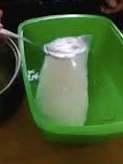 Foto resep es kopyor praktis pake banget