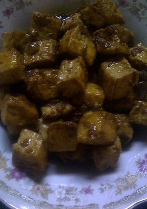 Foto resep Tahu kecap ala mama nisa