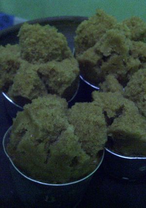 Foto resep bolu kukus gula merah tanpa telur tanpa mixer