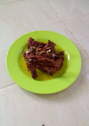 Foto resep sayap ayam goreng saos mentega