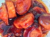Tofu telur saus asam manis
