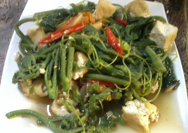 Resep Tumis Pucuk Labu Saos Tiram, Sempurna