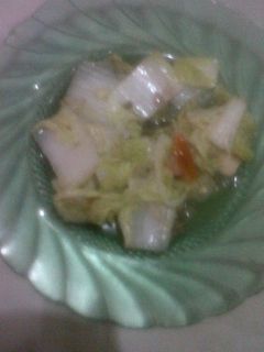 Foto resep TUMIS SAWI PUTIH.