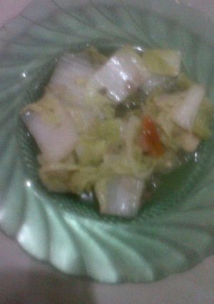 Foto resep TUMIS SAWI PUTIH.