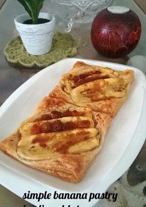 Foto resep SIMPLE BANANA PASTRY 