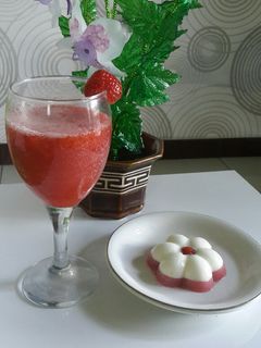 Foto resep STRAWBERRY PUDING