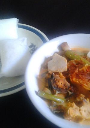 Foto resep KELADI MASAK LEMAK RENCAH IKAN ASIN TENGGIRI