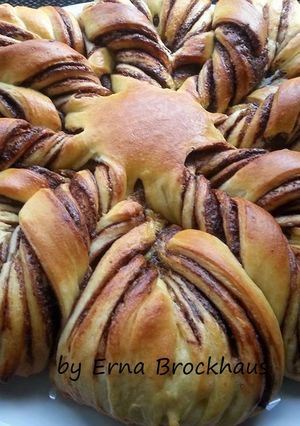 Foto resep Roti manis isi Nutella