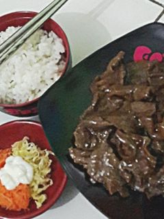 Foto resep Beef Teriyaki simpel