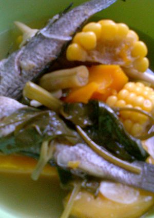 Foto resep .: Sayur Asam Ikan Haruan :.