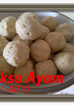 Foto resep Bakso Ayam yang kenyal & enak