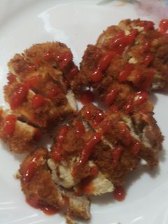 Foto resep Simple Chicken Katsu