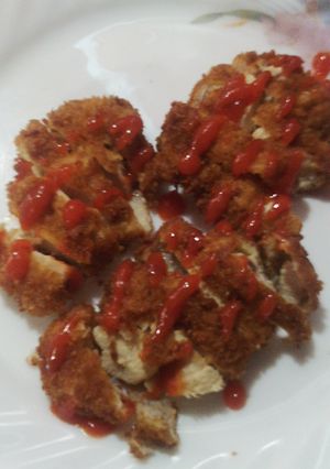 Foto resep Simple Chicken Katsu