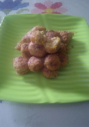 Foto resep bola-bola tempe cemilan bergizi