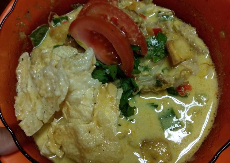Langkah Mudah untuk Membuat soto ayam kuah santan yang Enak