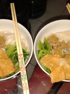 Foto resep Pangsit Mie Ayam Suroboyo