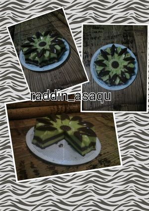 Foto resep puding alpukat lapis coklat modal iseng