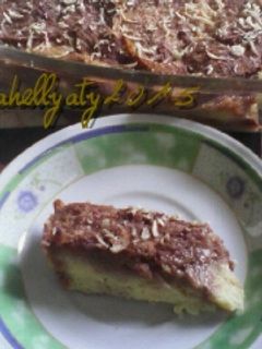 Foto resep Puding Roti Coklat/Bread Pudding