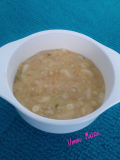 Foto resep MPASI 8m+ : Sup Krim Makaroni Jagung Manis