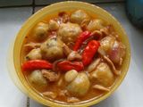 Bola Tahu Tempe Asam Manis