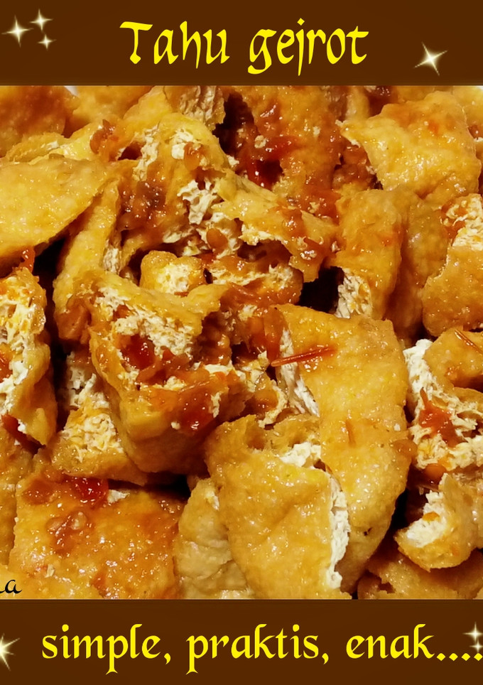 Foto resep Tahu Gejrot ku HOT !! Simple, praktis, enak pula ^^
