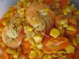 Tumis Udang Wogung (Wortel Jagung)