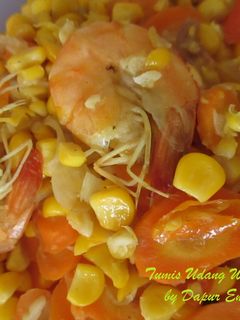 Foto resep Tumis Udang Wogung (Wortel Jagung)