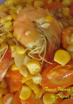 Foto resep Tumis Udang Wogung (Wortel Jagung)