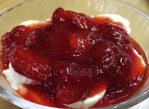 Foto resep Strawberry compote (saus)